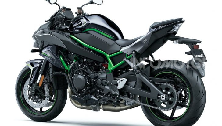 [VIDEO] Kawasaki Z H2: la Naked col Turbo ha 200CV! - Foto 4 di 14