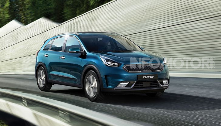 Kia Niro 2019: ecco la versione ibrida ed ibrida Plug-In - Foto 6 di 6