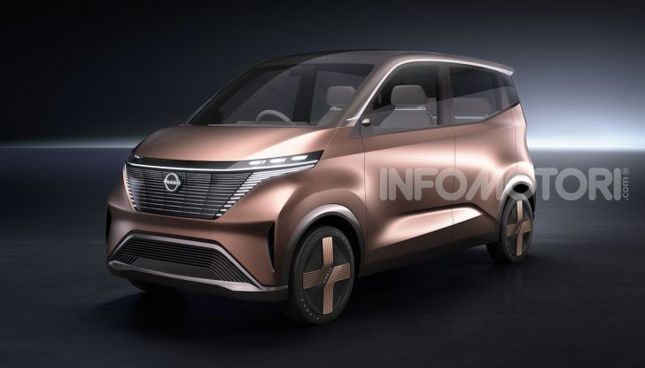 Nissan IMk: la city car compatta, elettrica e intelligente - Foto 1 di 9