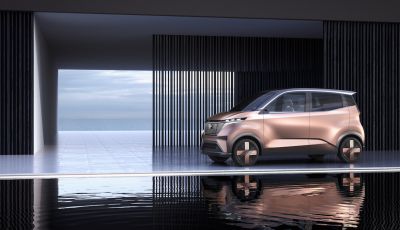Nissan IMk: la city car compatta, elettrica e intelligente