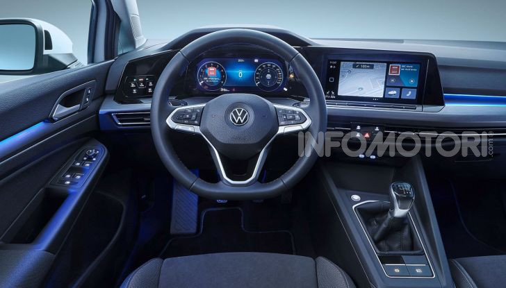 Nuova Volkswagen Golf 8 2020: prezzi, motori e versioni - Foto 11 di 26