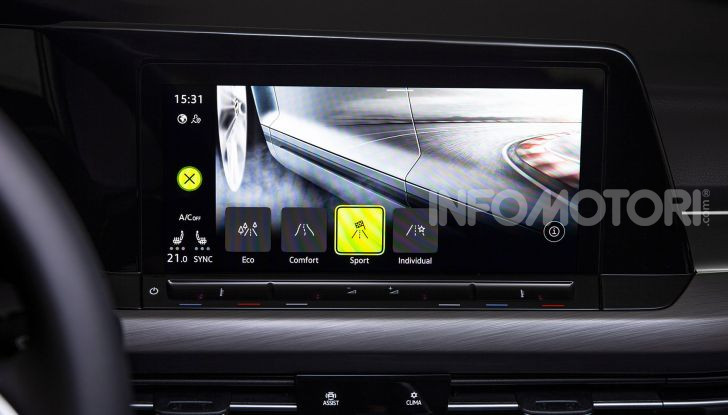 Nuova Volkswagen Golf 8 2020: prezzi, motori e versioni - Foto 23 di 26