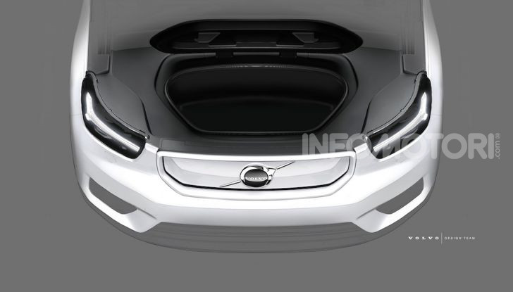 Volvo XC40: il SUV a batterie avrà un design rivoluzionario - Foto 3 di 5