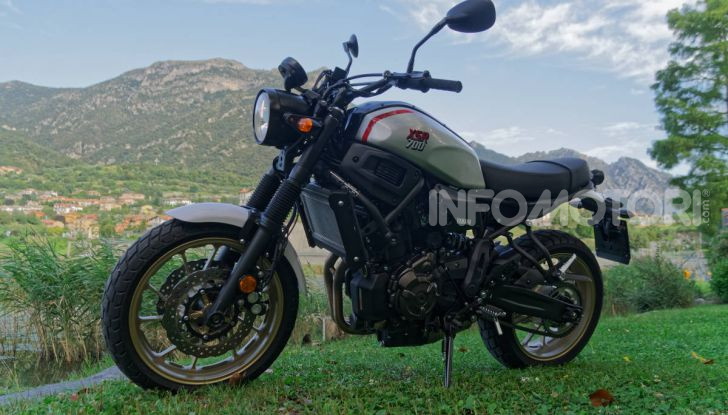 Prova Yamaha XSR 700 XTribute, la Sport Heritage omaggia l’XT di Rambo - Foto 11 di 37