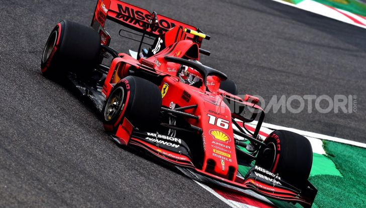F1 2019 GP Giappone Suzuka Charles Leclerc