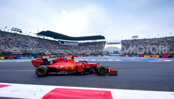 F1 2019 GP Messico Sebastian Vettel