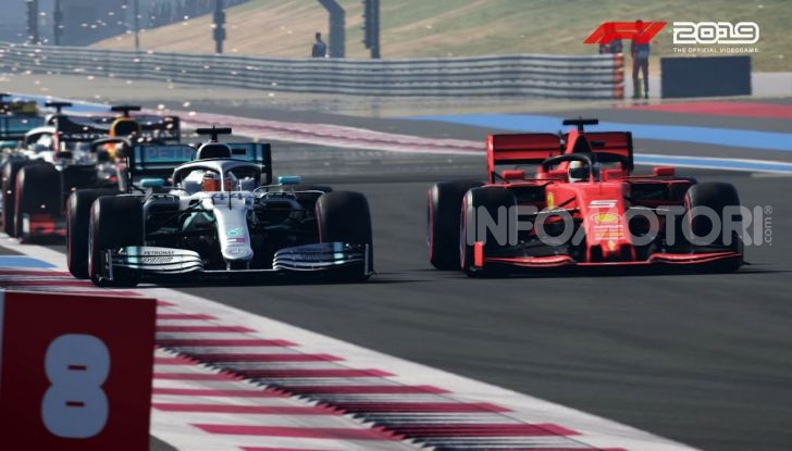 F1 2019 game Lewis Hamilton Sebastian Vettel