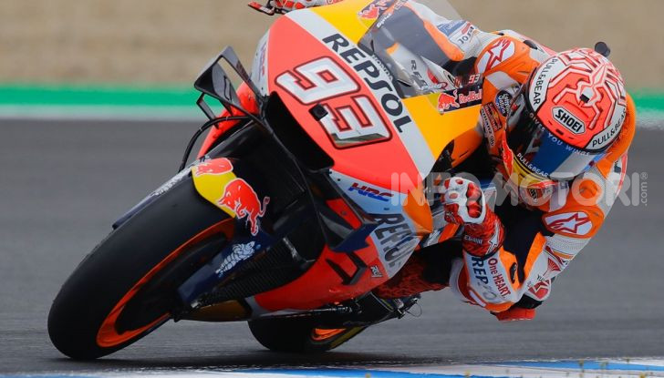 Marc Marquez team Honda Repsol Le Mans Francia
