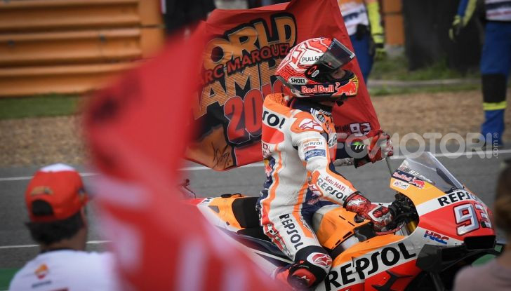 Marc Marquez Campione del Mondo MotoGP 2019 sei titoli MotoGP