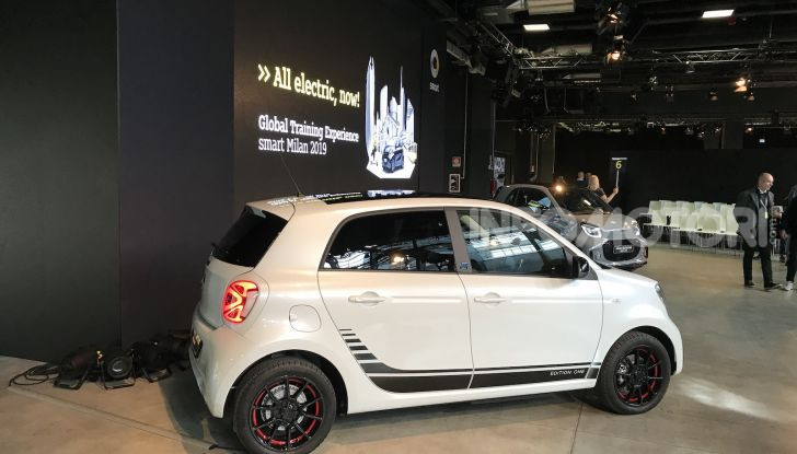 Nuove smart fortwo EQ e forfour EQ: le citycar ora solo elettriche - Foto 4 di 10