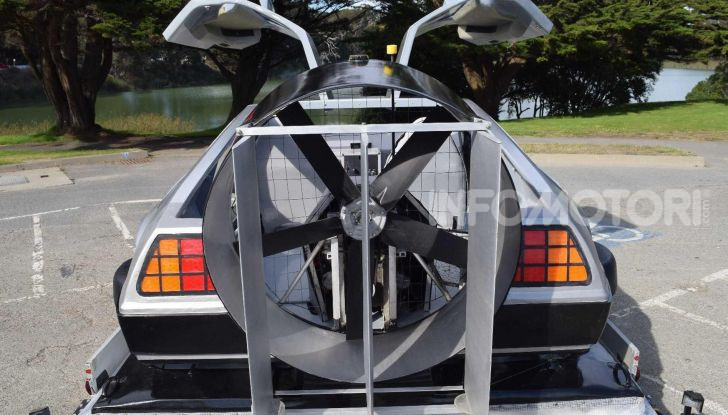 DeLorean DMC-12 hovercraft, l’esemplare volante costruito a mano - Foto 6 di 9