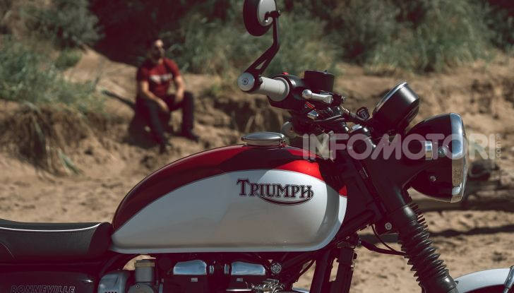 Triumph Bonneville 2020: in arrivo le T120 e T100 Bud Ekins Special Edition - Foto 12 di 27