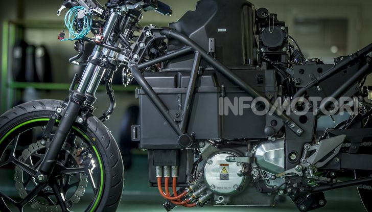 Kawasaki sempre più verde: arriva la prima moto elettirica di Akashi - Foto 4 di 12