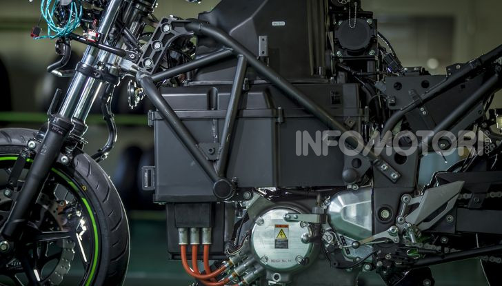 Kawasaki sempre più verde: arriva la prima moto elettirica di Akashi - Foto 5 di 12