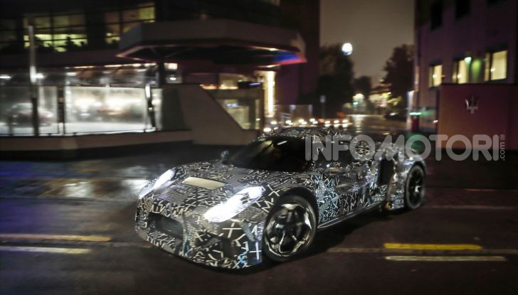 Nuova sportiva Maserati, le immagini del prototipo - Foto 5 di 5