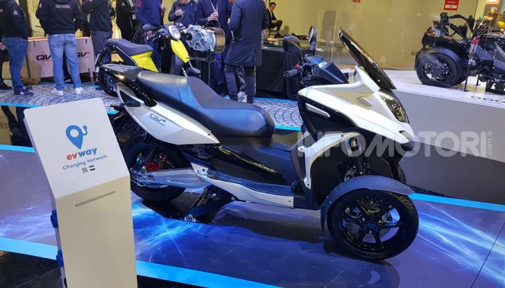 [VIDEO] Quadro diventa Qooder: il re degli scooter elettrici ad EICMA 2019 - Foto 3 di 10