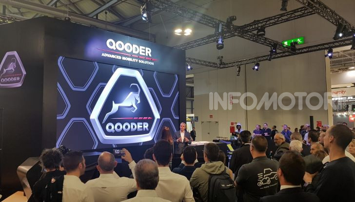 [VIDEO] Quadro diventa Qooder: il re degli scooter elettrici ad EICMA 2019 - Foto 8 di 10