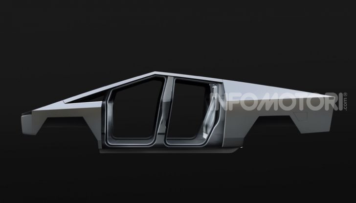 Tesla Cybertruck: il pick-up elettrico tagliato col machete - Foto 10 di 10