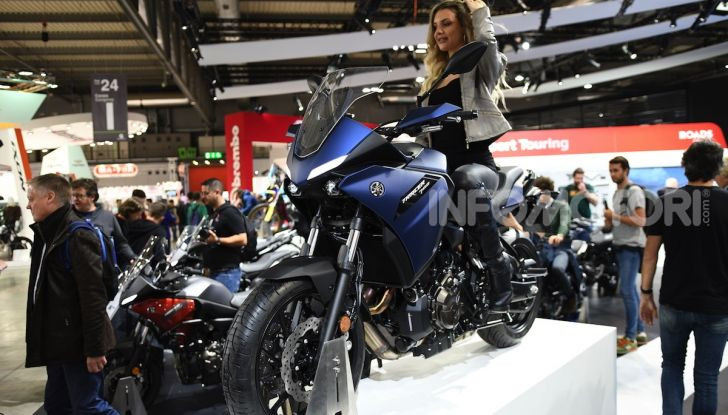 [VIDEO] Yamaha: Tracer 700 e TMAX si prendono la ribalta a EICMA 2019 - Foto 1 di 30