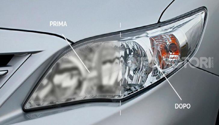 Fari auto ingialliti: come farli tornare a splendere - Foto 8 di 10