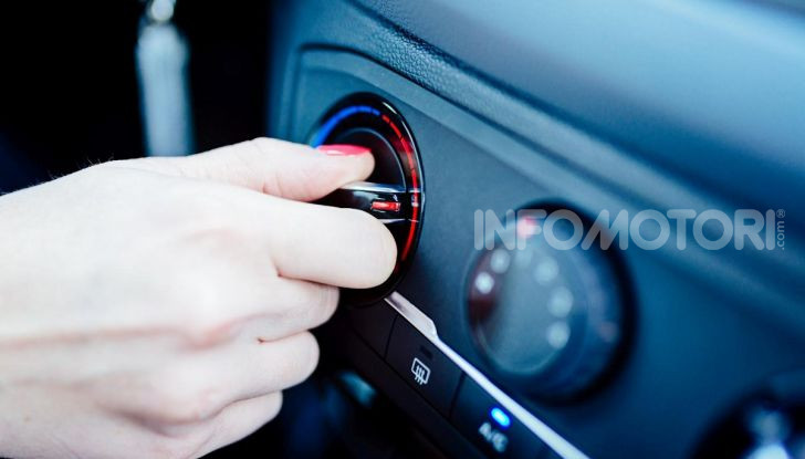 Riscaldamento auto manettino