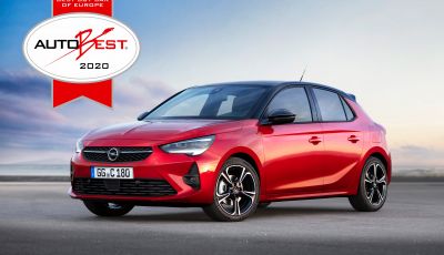 Opel Corsa e Corsa-e vincono il premio AUTOBEST 2020