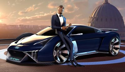 Audi RSQ e-Tron: la supercar elettrica di “Spie sotto copertura”