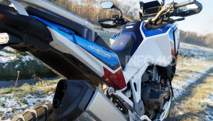Prova Honda Africa Twin 1100 DCT Adventure Sports 2020: caratteristiche e prezzo - Foto 30 di 63
