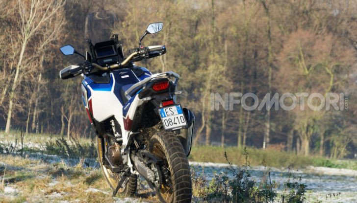 Prova Honda Africa Twin 1100 DCT Adventure Sports 2020: caratteristiche e prezzo - Foto 54 di 63
