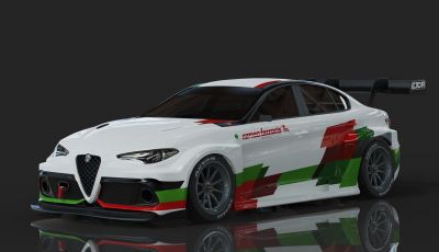 Alfa Romeo Giulia: versione elettrica ETCR di Romeo Ferraris