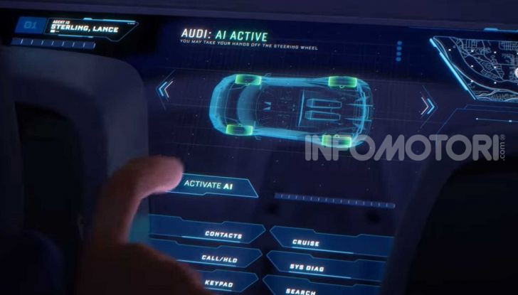 Audi RSQ e-Tron intelligenza artificiale