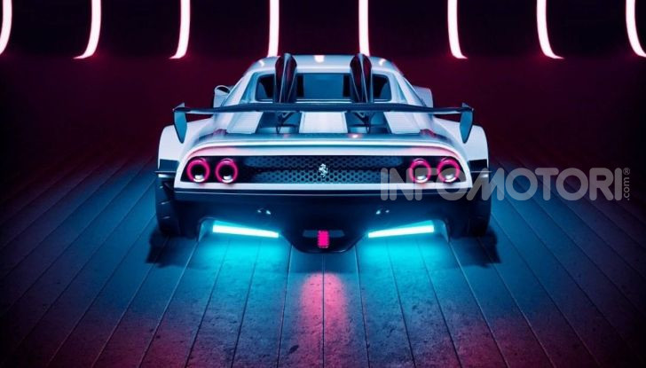 Ferrari 512 BB rendering