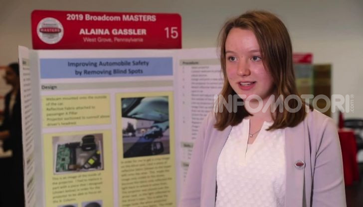 Alaina Gassler, ragazza inventa anti incidente