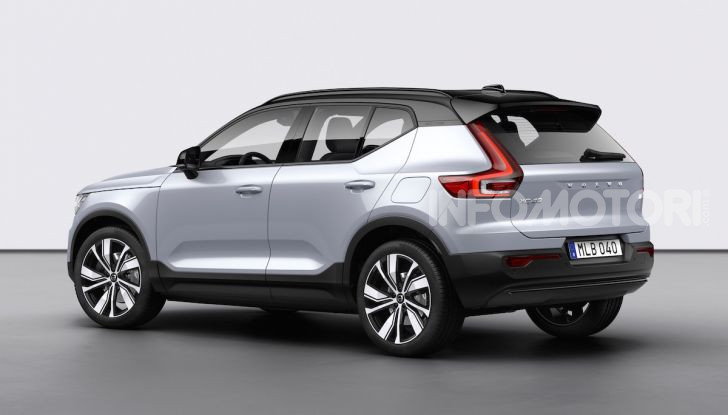 Volvo XC40 Recharge P8, la prima elettrica pura del marchio svedese - Foto 10 di 14