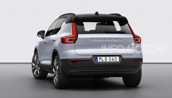 Volvo XC40 Recharge P8, la prima elettrica pura del marchio svedese - Foto 11 di 14