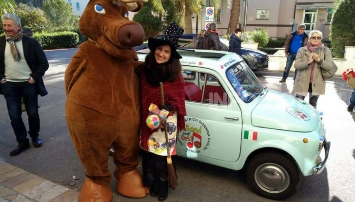 Fiat 500 Ospedale Gaslini Genova