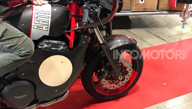 Mr. Martini incanta Motor Bike Expo con Arteria, la custom tutta cuore e passione - Foto 11 di 12