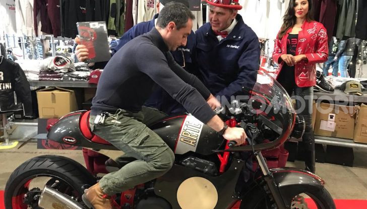 Mr. Martini incanta Motor Bike Expo con Arteria, la custom tutta cuore e passione - Foto 7 di 12