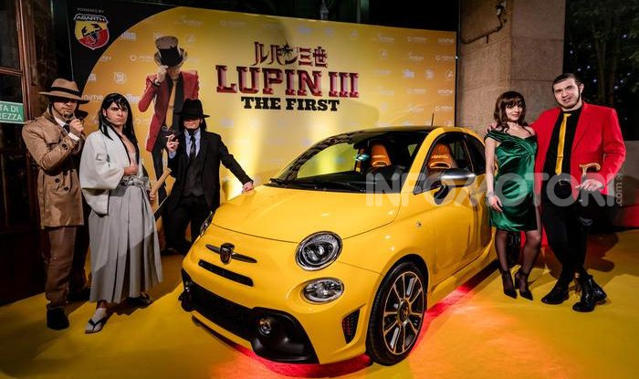 Film: Lupin III – The First con una Abarth 595 Turismo - Foto 3 di 4