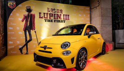 Film: Lupin III – The First con una Abarth 595 Turismo