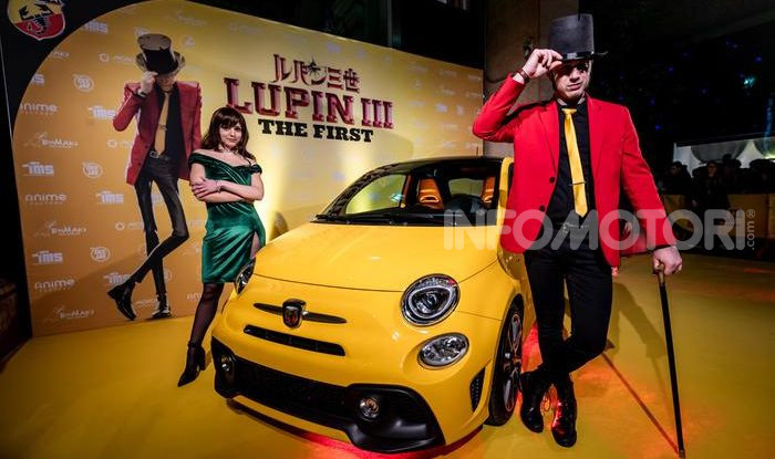 Film: Lupin III – The First con una Abarth 595 Turismo - Foto 4 di 4