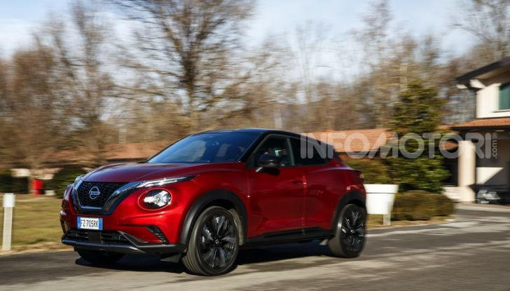 Prova su strada Nissan Juke 2020, più convenzionale e tecnologica - Foto 9 di 23