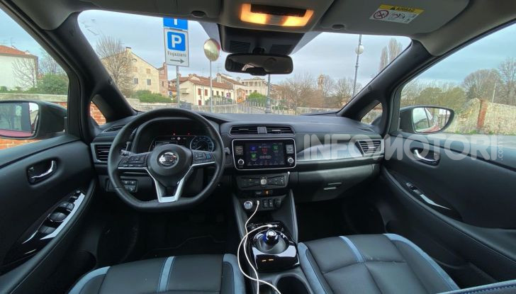 Nissan Leaf e+ 62 kWh prova su strada: prestazioni, autonomia e prezzi - Foto 22 di 37