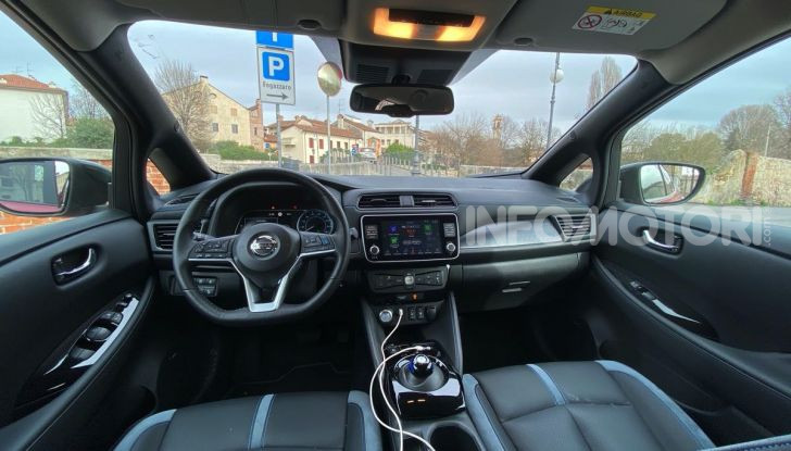 Nissan Leaf e+ 62 kWh prova su strada: prestazioni, autonomia e prezzi - Foto 33 di 37