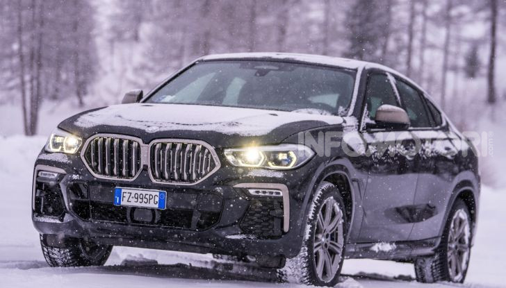 [VIDEO] Il test della nuova BMW X6 2020 sulla neve di Livigno - Foto 12 di 25