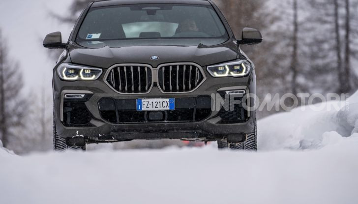 [VIDEO] Il test della nuova BMW X6 2020 sulla neve di Livigno - Foto 2 di 25