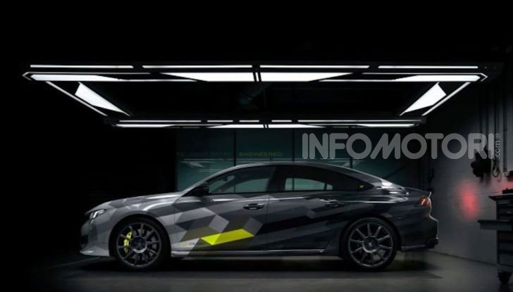 Peugeot 508 SPE, la nuova sportiva e ibrida plug-in francese - Foto 4 di 5