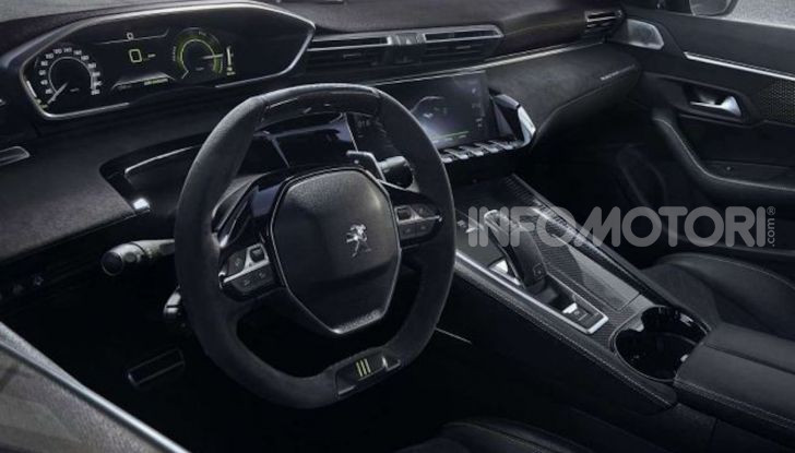 Peugeot 508 SPE, la nuova sportiva e ibrida plug-in francese - Foto 5 di 5