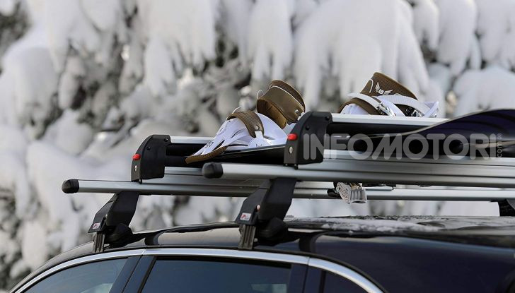 Portasci auto invernale