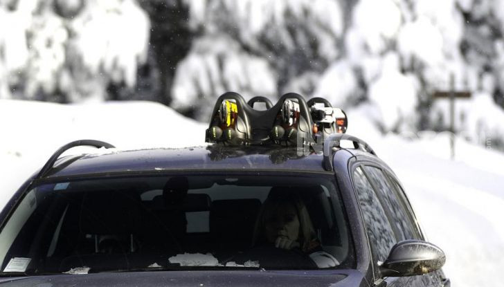 Portasci auto invernale